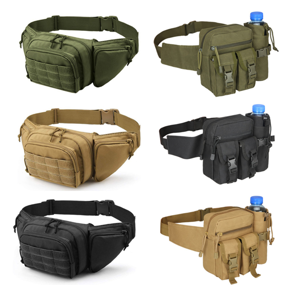 Outdoor Utility Tactical Waist Fanny Pack Pouch Military Camping Hiking Belt Bag