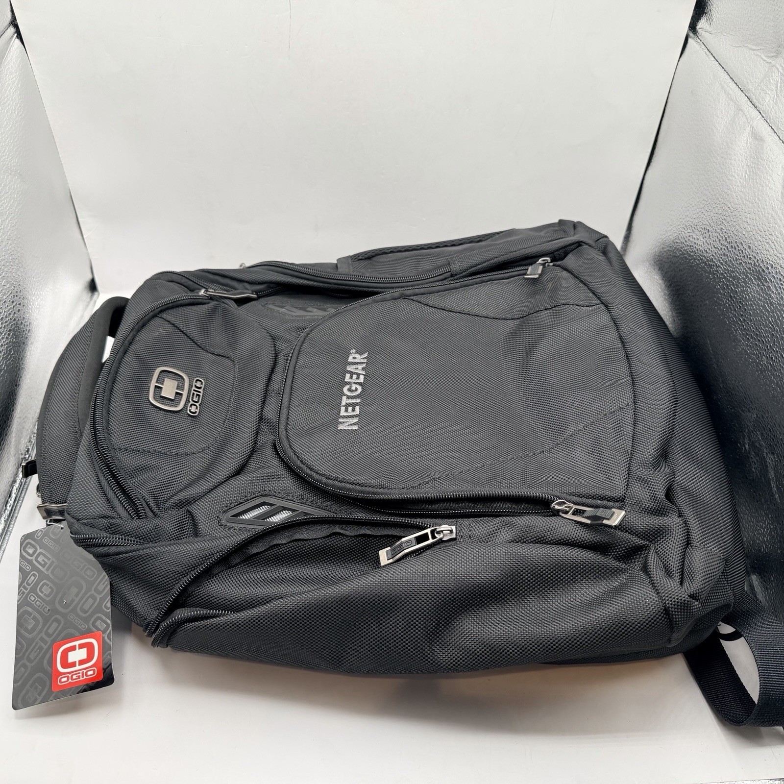 Ogio Backpack Black Technologio Airflow System Netgear New With Tags