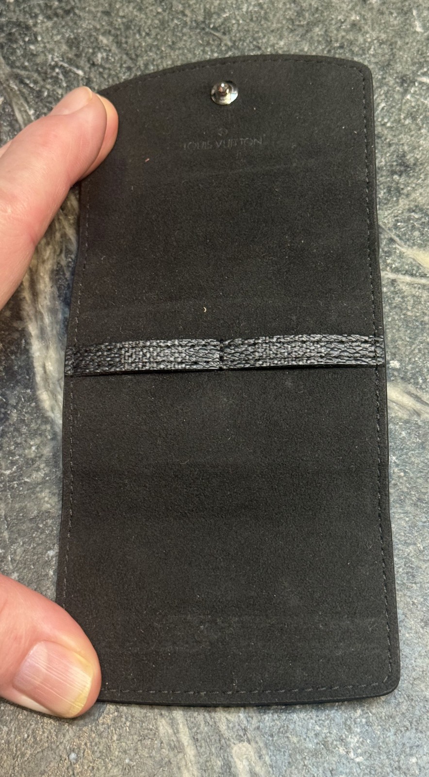 Lous Vuitton Damier Graphite Canvas Cifflink Case – New without box or tags