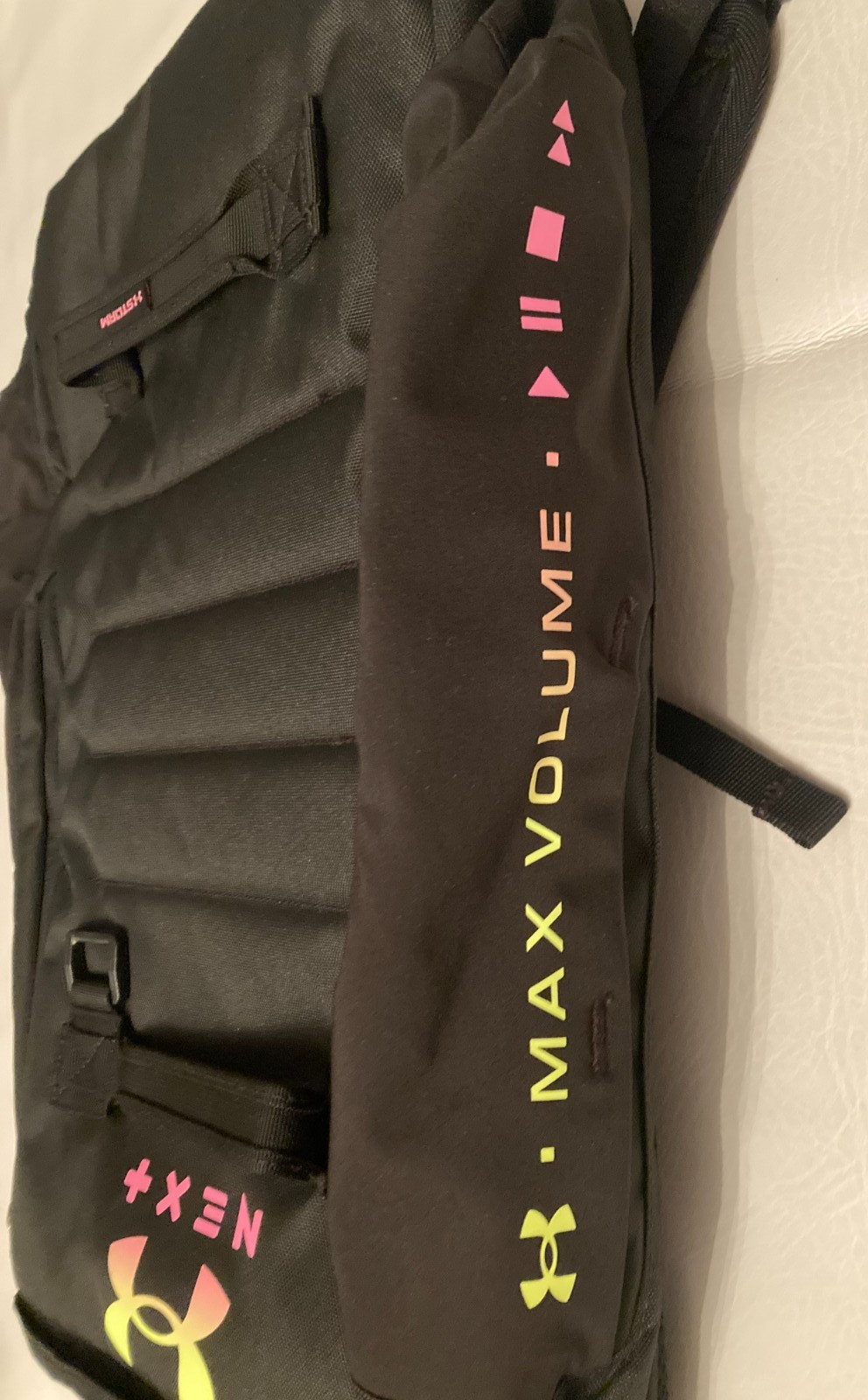 Under Armour Contain NEXT Storm Athlete Issued Max Volume Hiking Backpack Gym