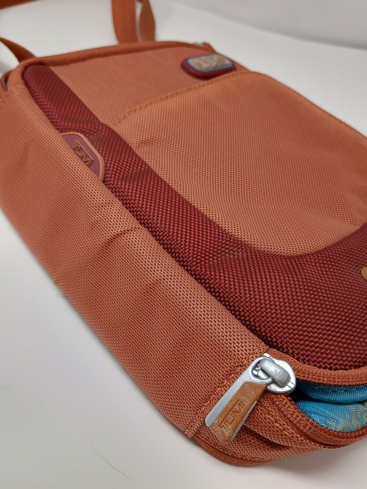 Tumi T-Tech Small Crossbody Bag Orange Red
