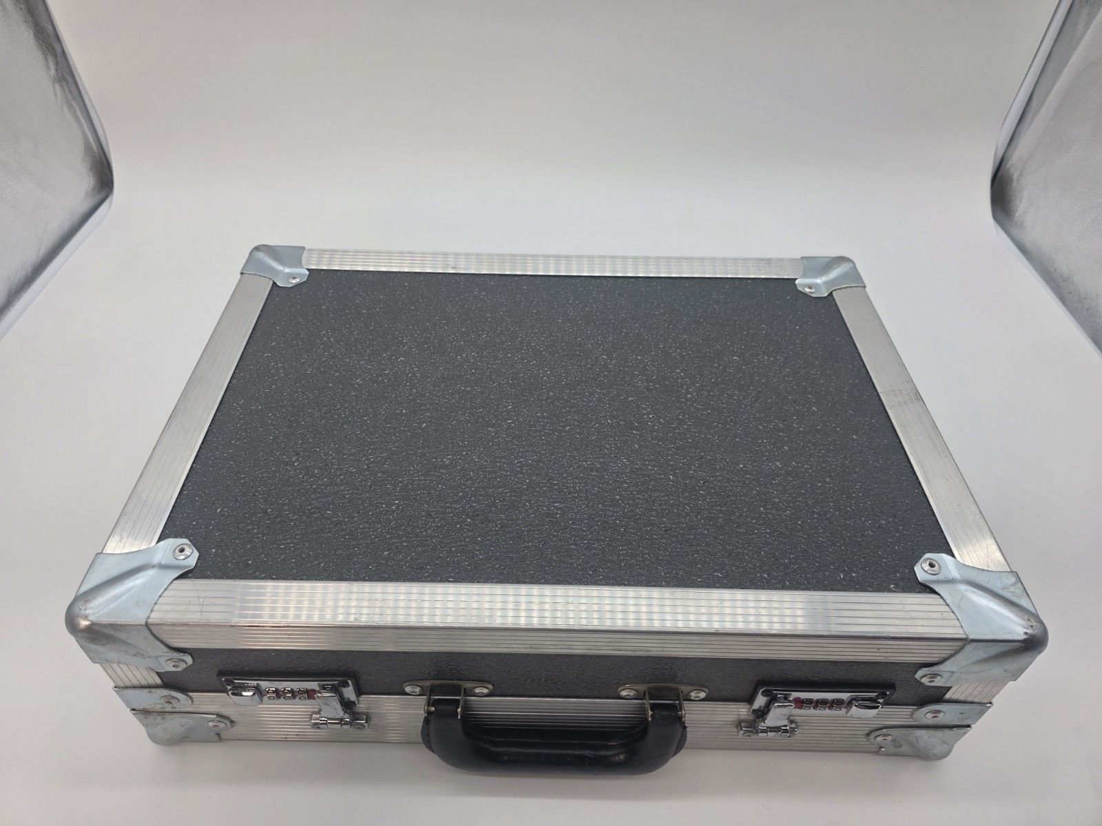 Star Case Briefcase Aluminum New/Light Wear From Storage, With File Pocket