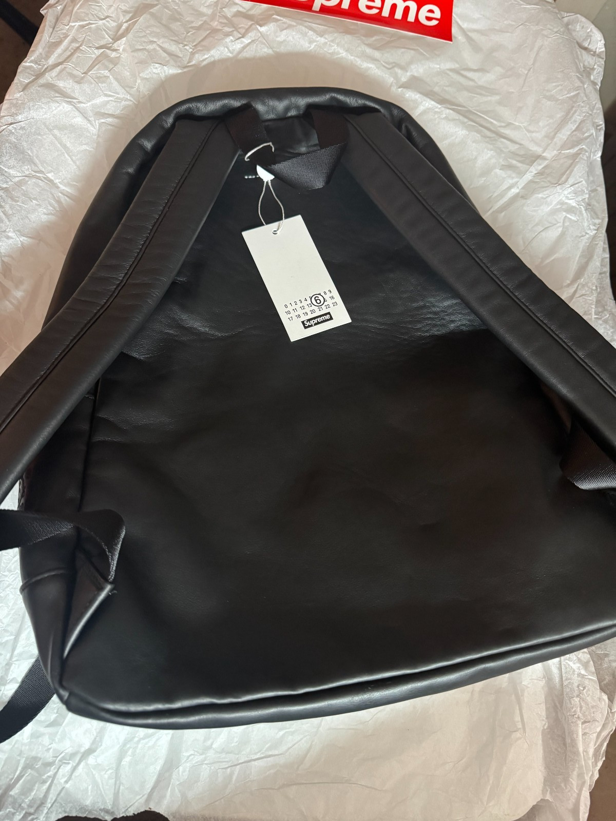 Supreme/MM6 Maison Margiela Eagle Leather Backpack NWT