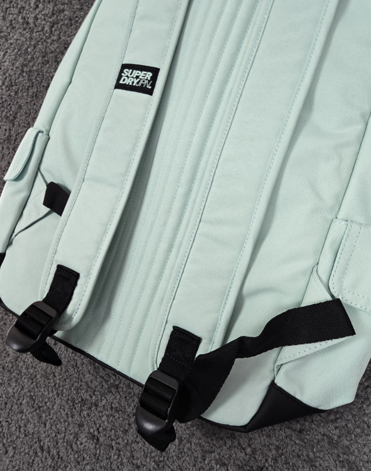 Superdry Backpack Classic Montana Pack Bird Green Solid Logo NEW With Tags NWT