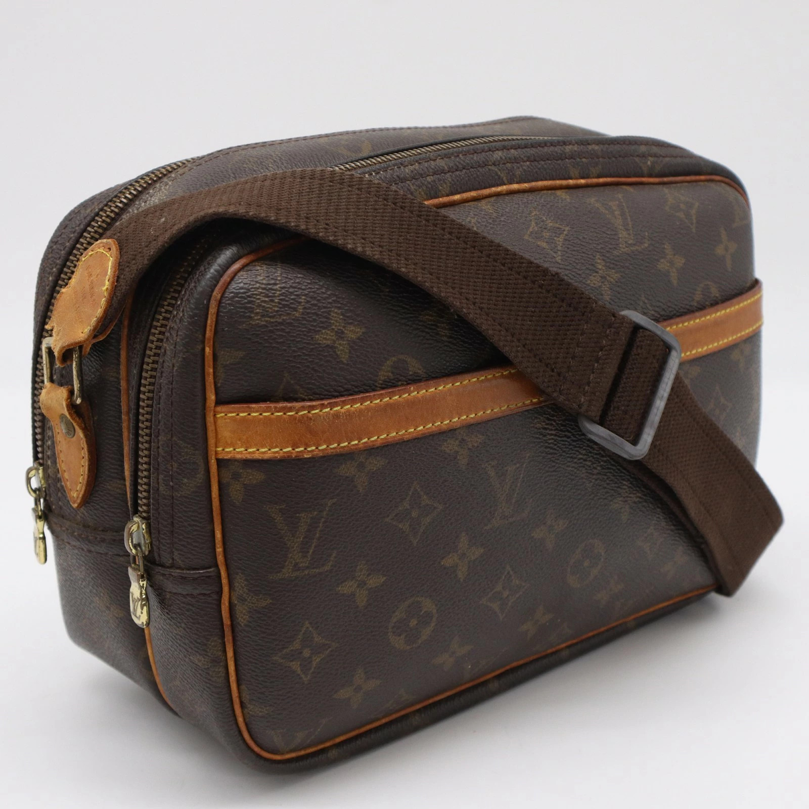 Returns accepted within 3 days LOUIS VUITTON Monogram Reporter PM M45254 Shoulde