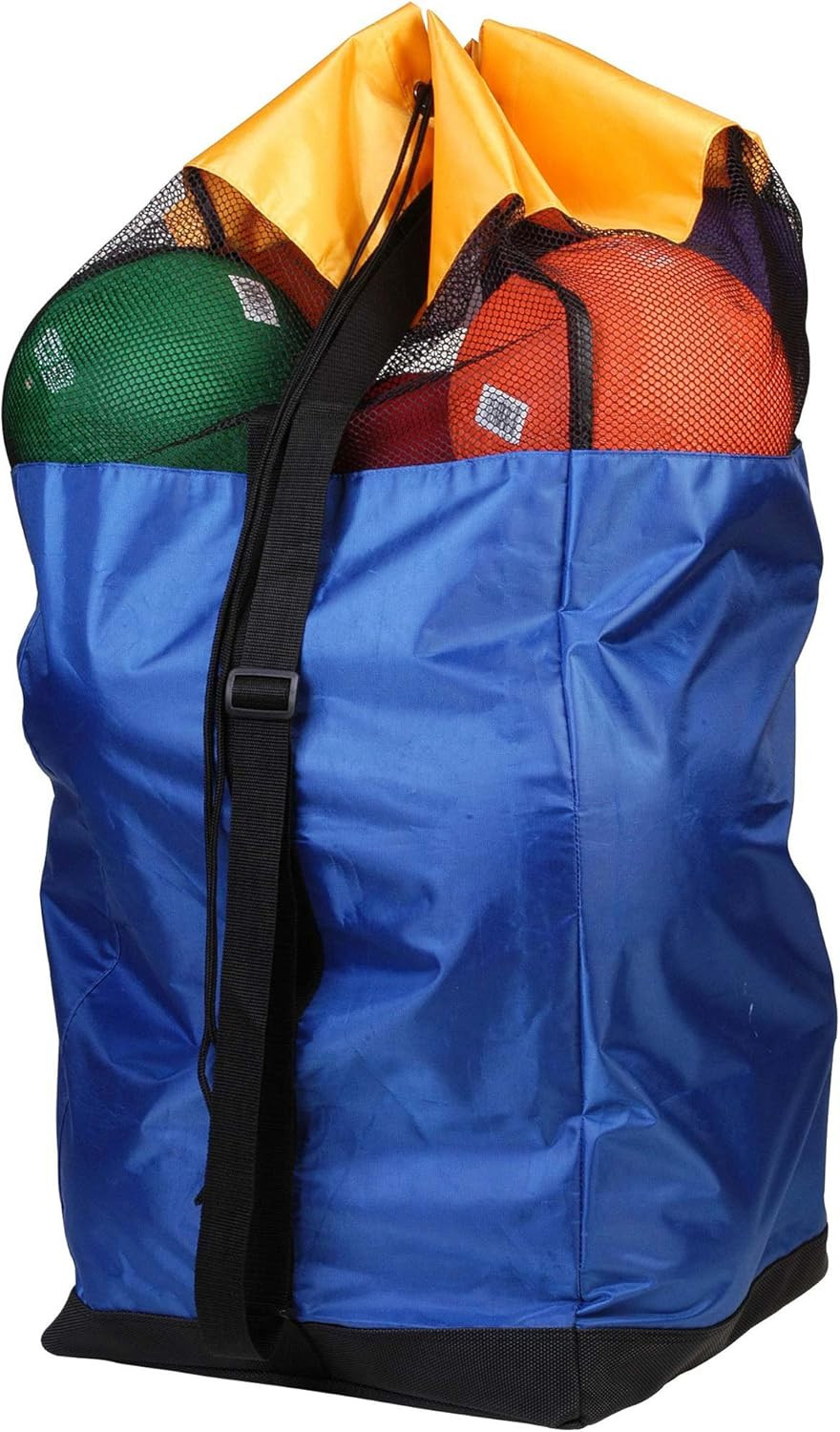 Multi-Sport Duffle Bag, Blue and Gold