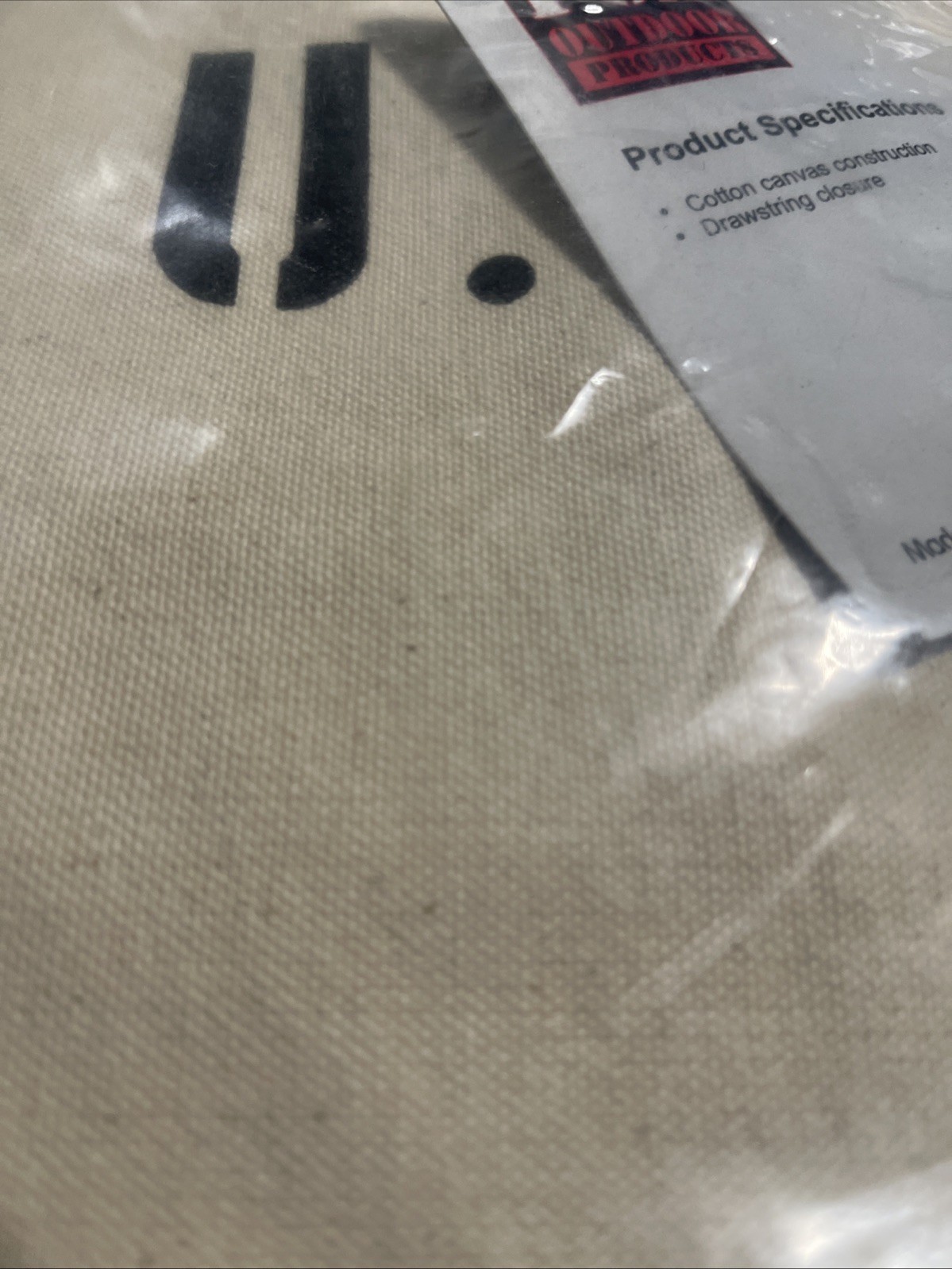 USA Navy Heavyweight Sea Bag – US Navy Natural Cotton Durable 26×36 NEW