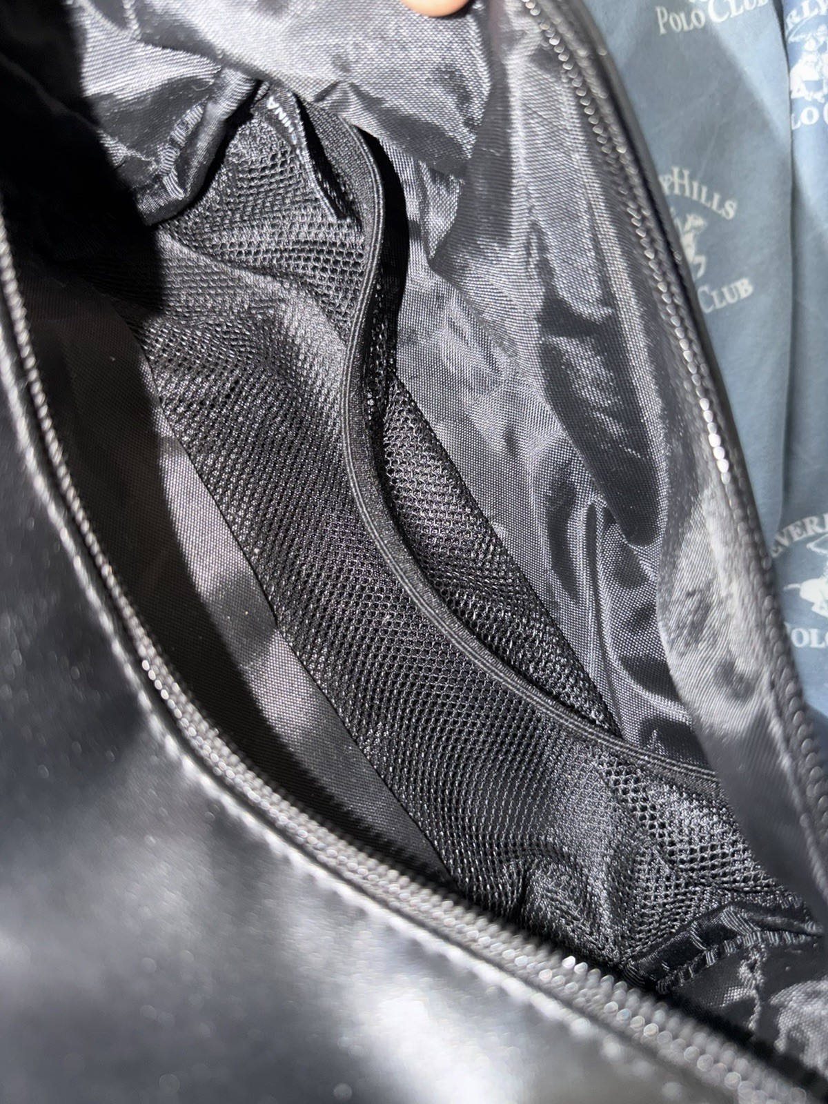 NEW Without Tags Perry Ellis Portfolio Men’s Travel Kit Black Faux Leather