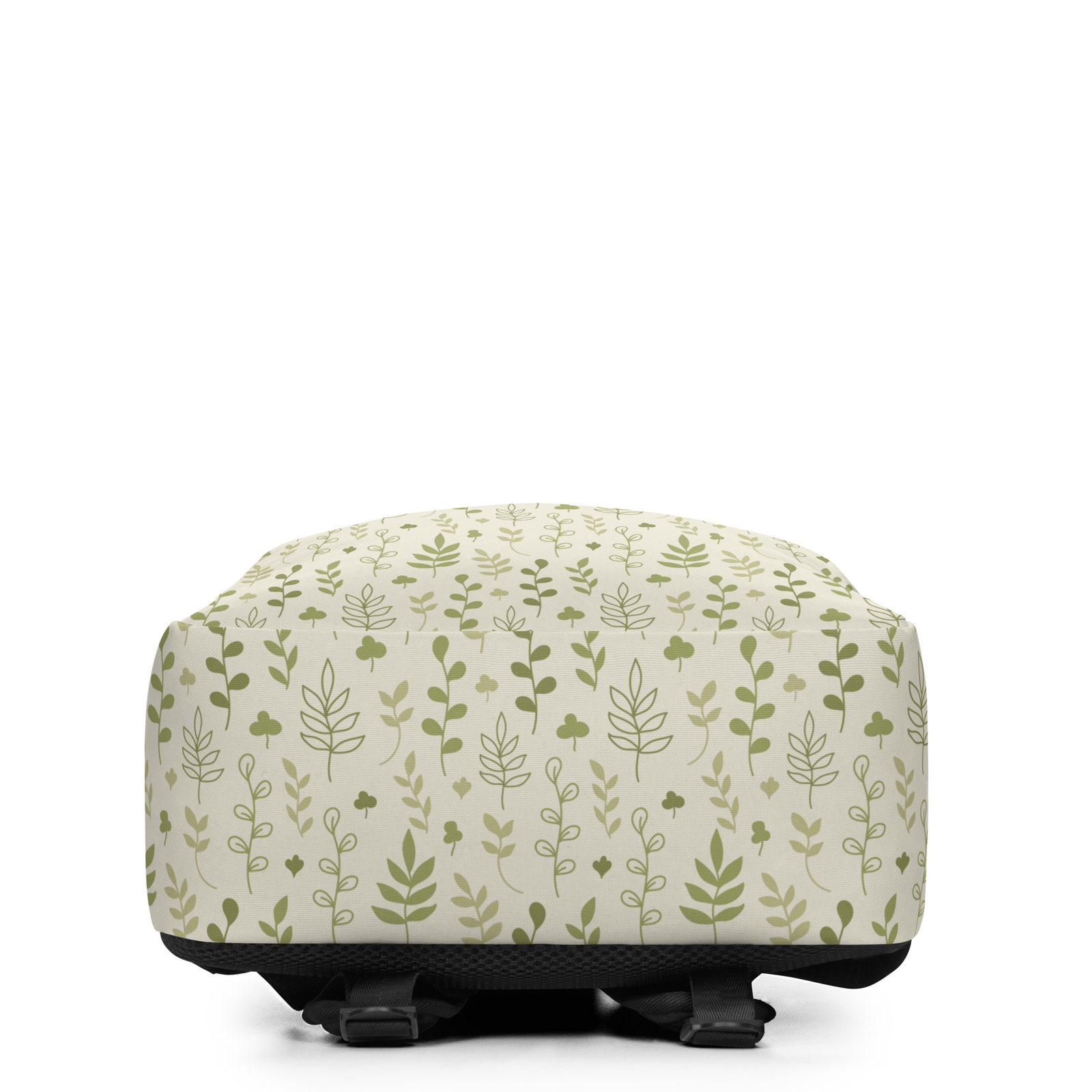 Minimalist Backpack Beautiful Floral Pattern