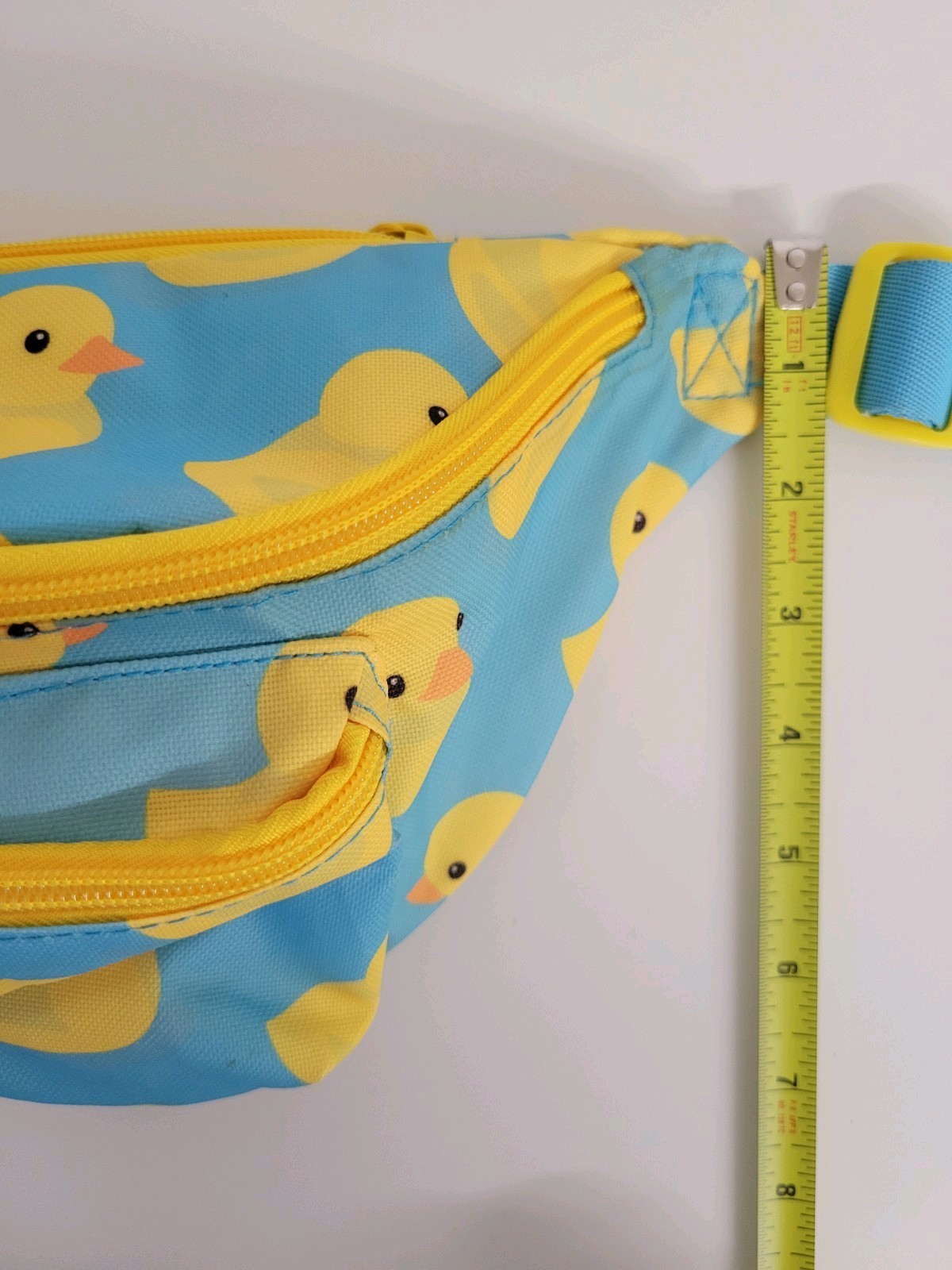 Fanny Pack Crossbody Waist Bag, Cartoon Rubber Duck Pattern Adult or Kids Unisex
