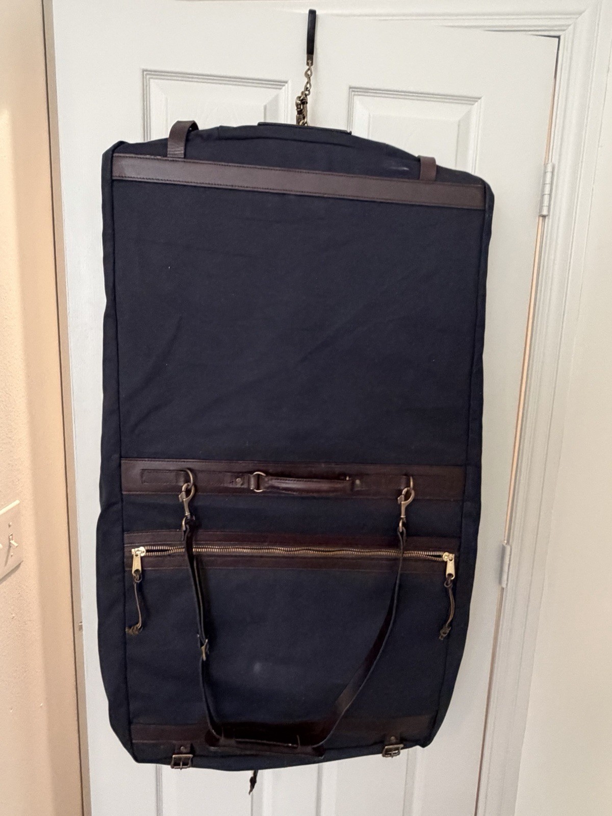 Filson Rugged Twill Garment Bag | Navy | Made in USA | Discontinued