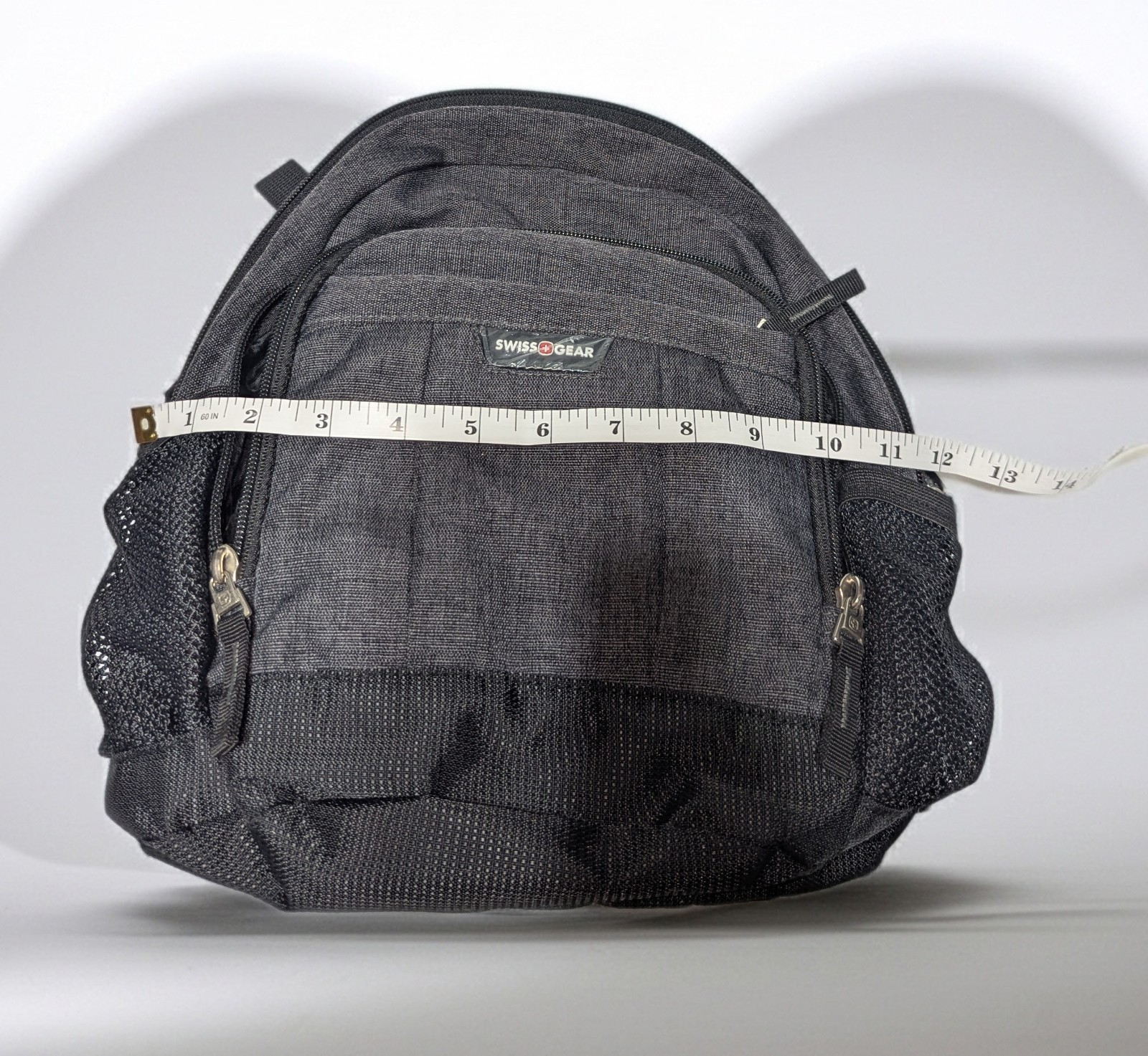 SwissGear Sling Backpack Gray Crossbody Bag Small Travel Daypack Tablet Pocket