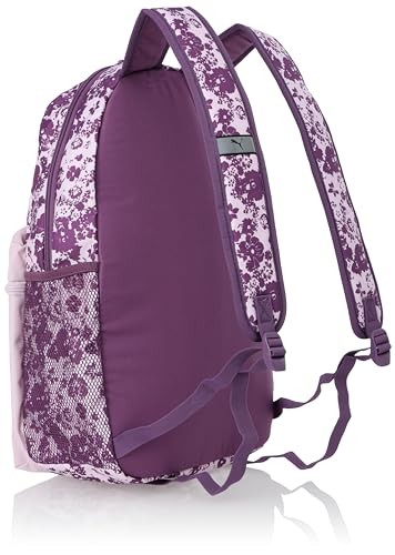 PUMA Phase AOP Backpack 079948 Spring/Summer 2024 Colorway Grape Mist/Flower AOP