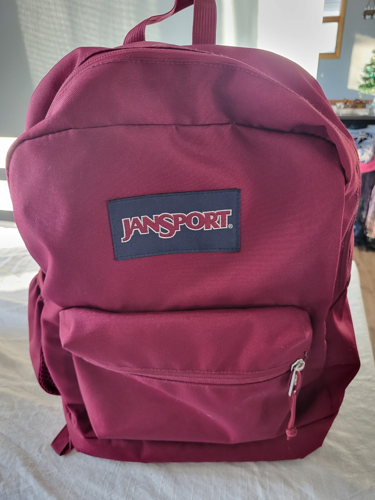 JanSport T501 Superbreak Backpack – All Burgundy
