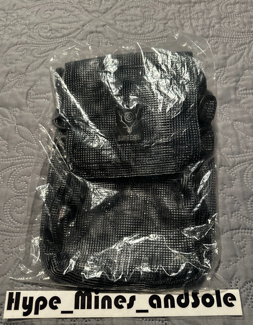 NWT Supreme South2 West8 Heavy Mesh Game Bag – Black