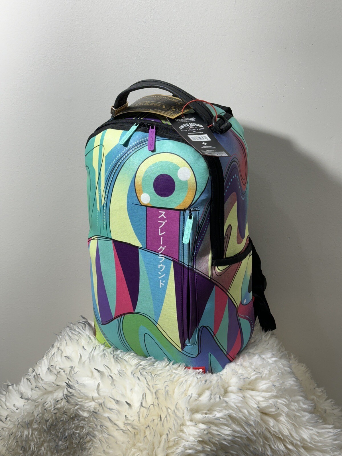 SPRAYGROUND TRIPPY MINDTRIP BACKPACK DLXV LIMITED EDITION *SOLD OUT EVERYWHERE*