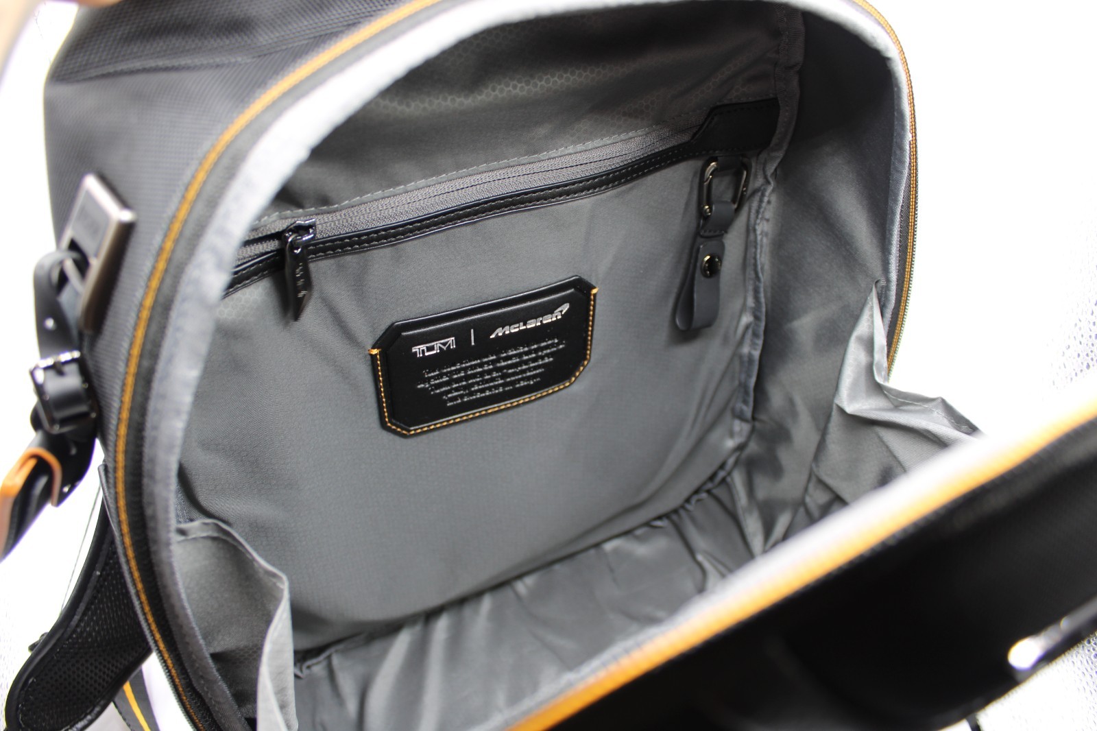TUMI I McLaren Velocity Backpack Black – Mint (w/ small defect)