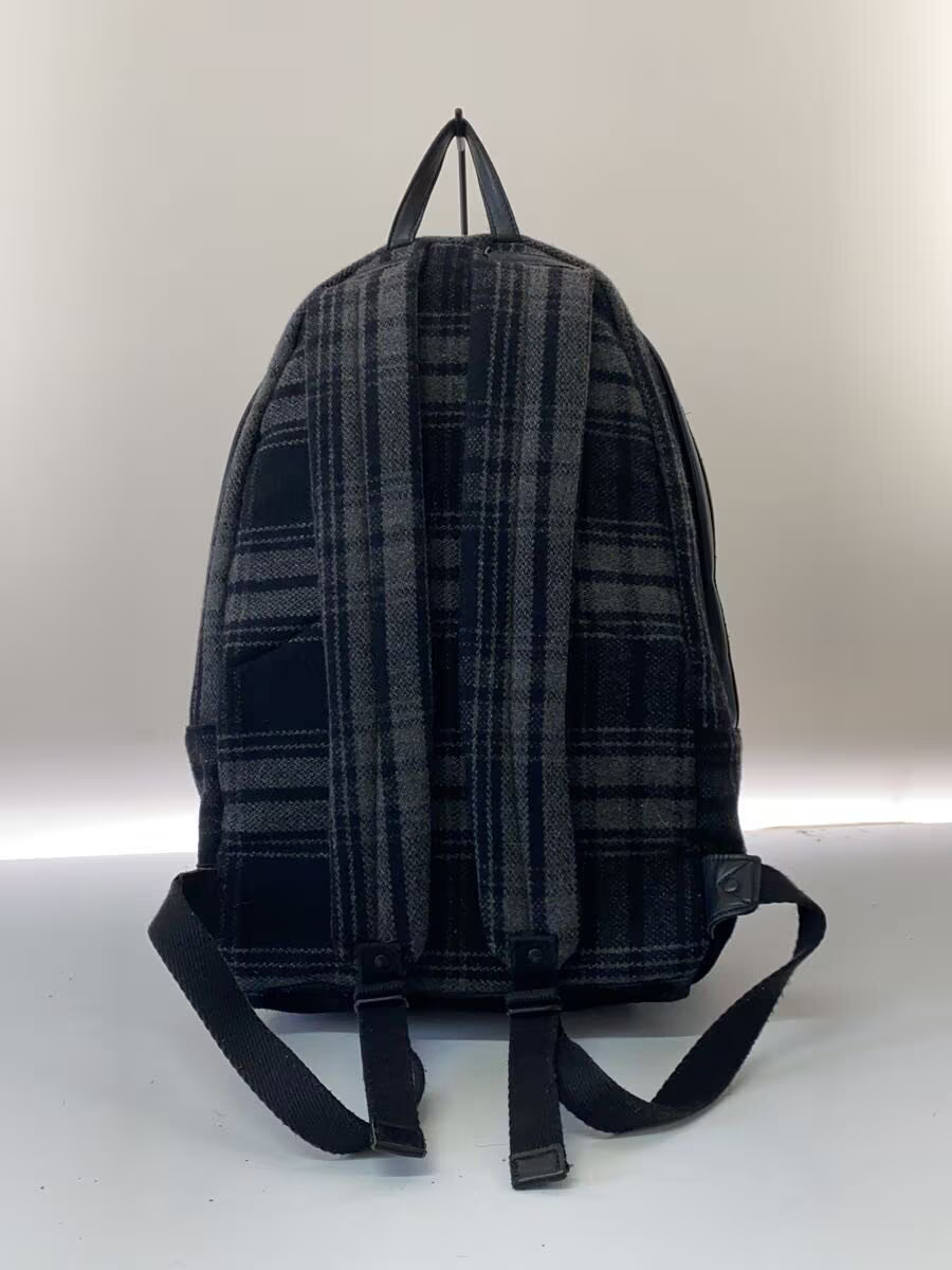 MSPC (master-piece) Suede Backpack, Gray Check 01010-W