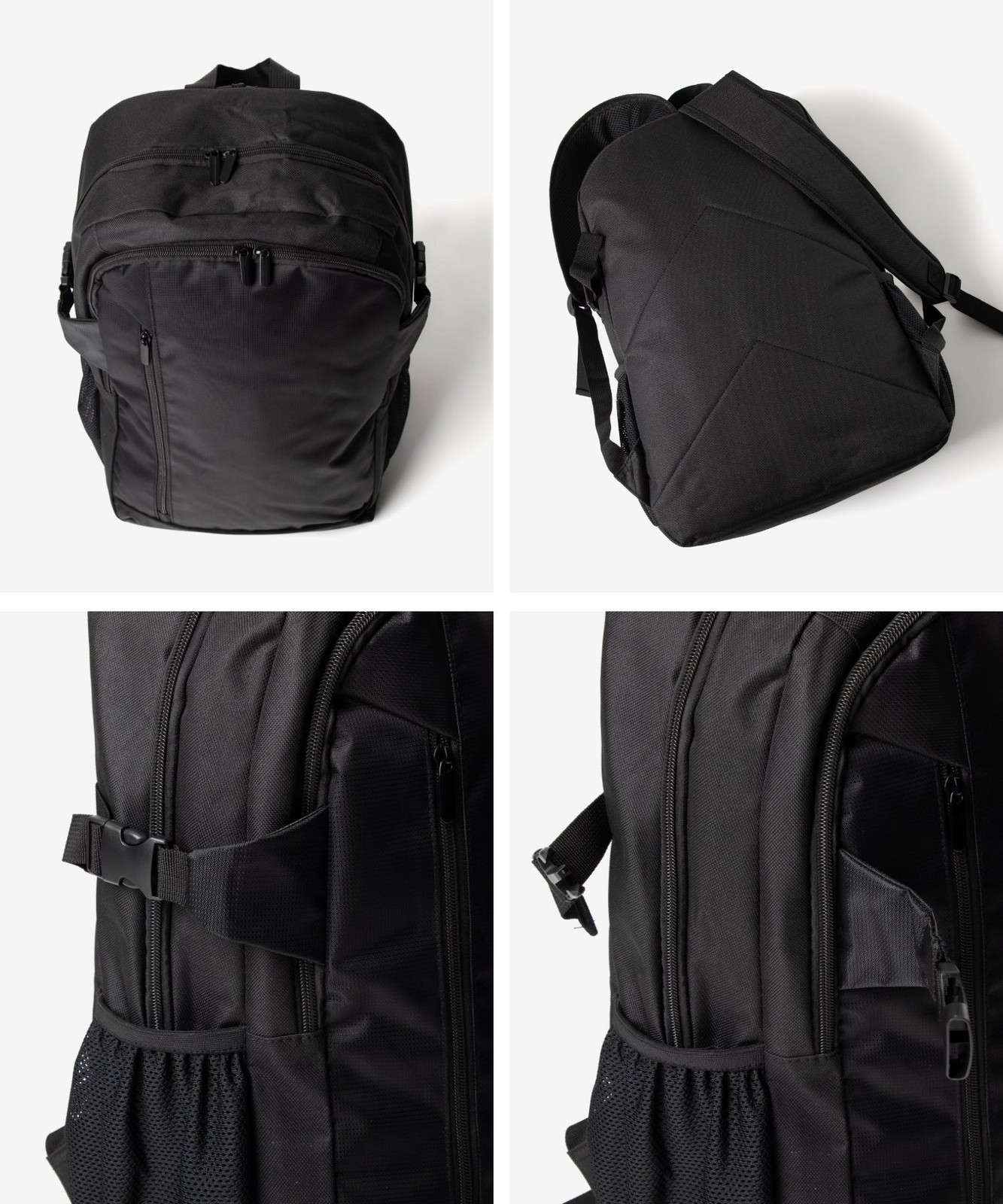 UNKNOWN & Co. WATERPROOF BACKPACK 25L Unisex Backpack in Black