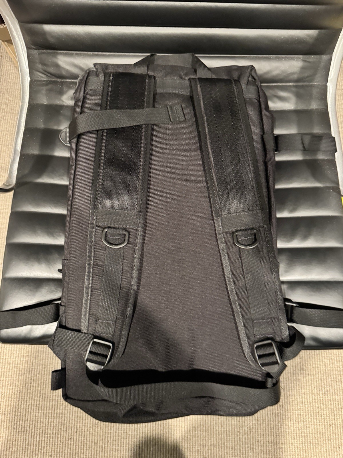 New! NOS Topo designs Black Klettersack Backpack Bag. Made In USA