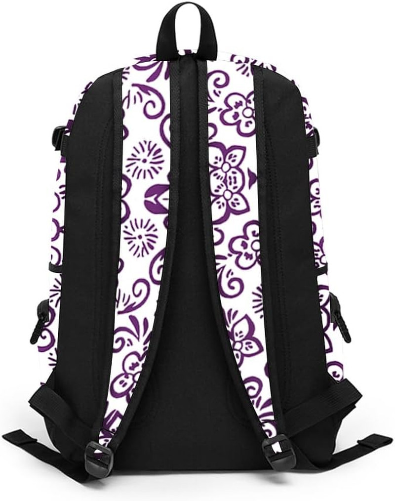 School Backpack Travel Bag for Men & Women Lightweight College Back Pack with La