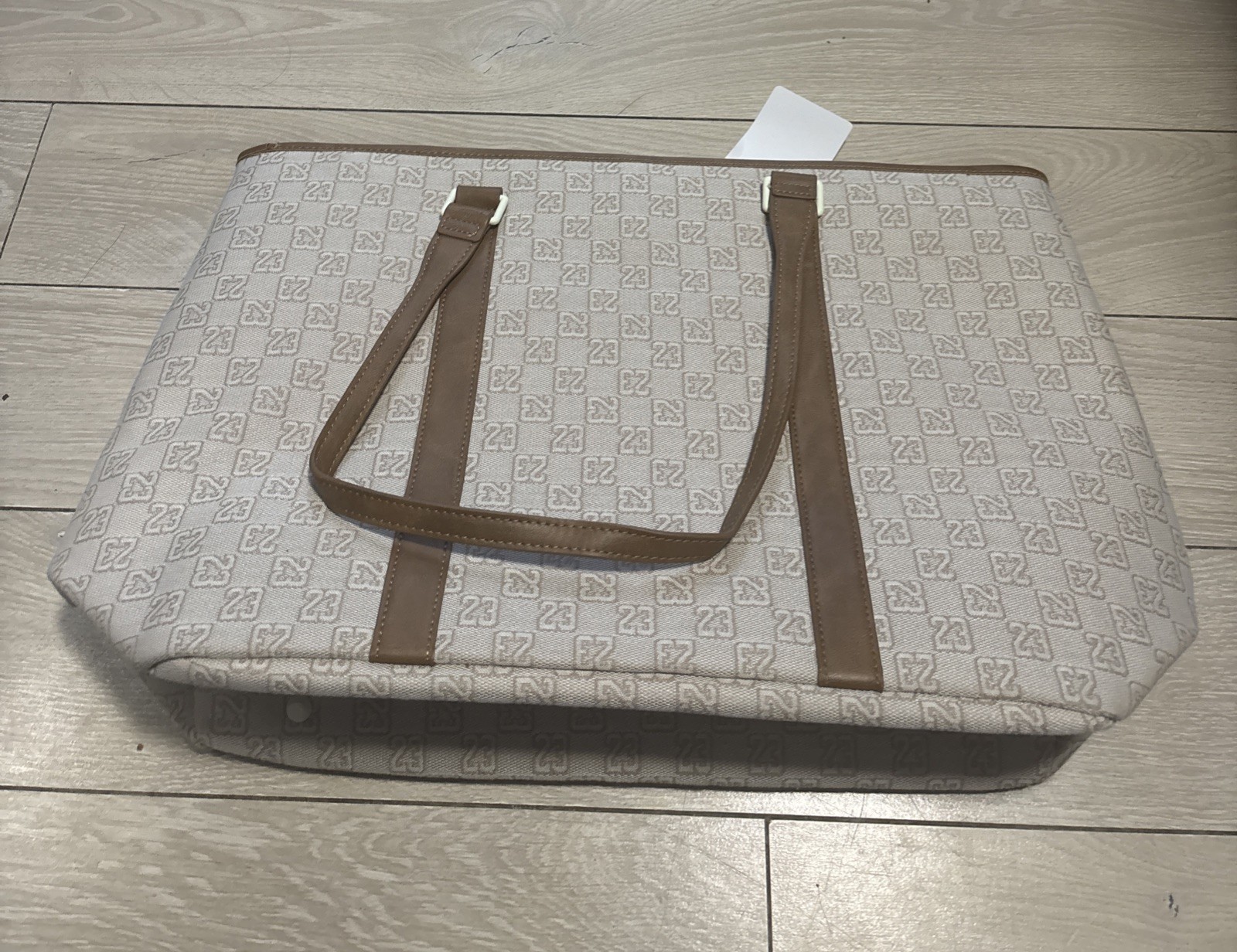 NWT- Jordan Monogram Tote Bag (32L) Coconut Milk $150+MSRP