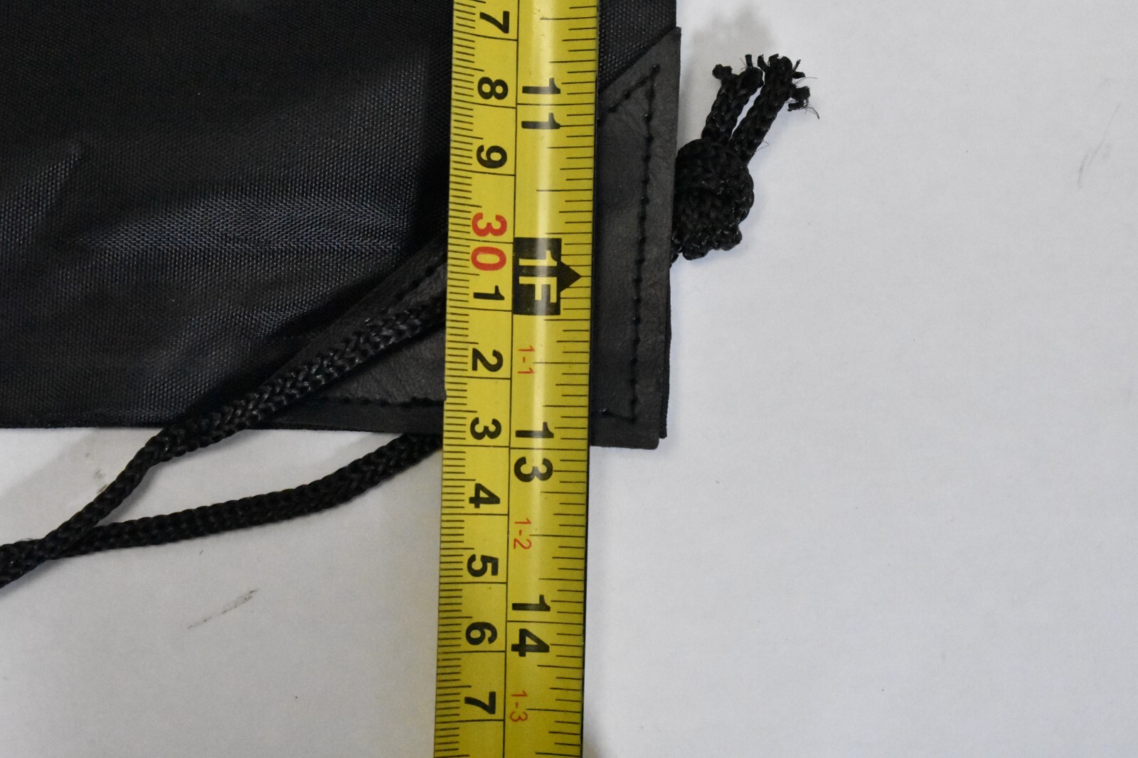 Polyester Drawstring Backpack Pull String Athletic Black Lot Of 10 17.5″ x 13″