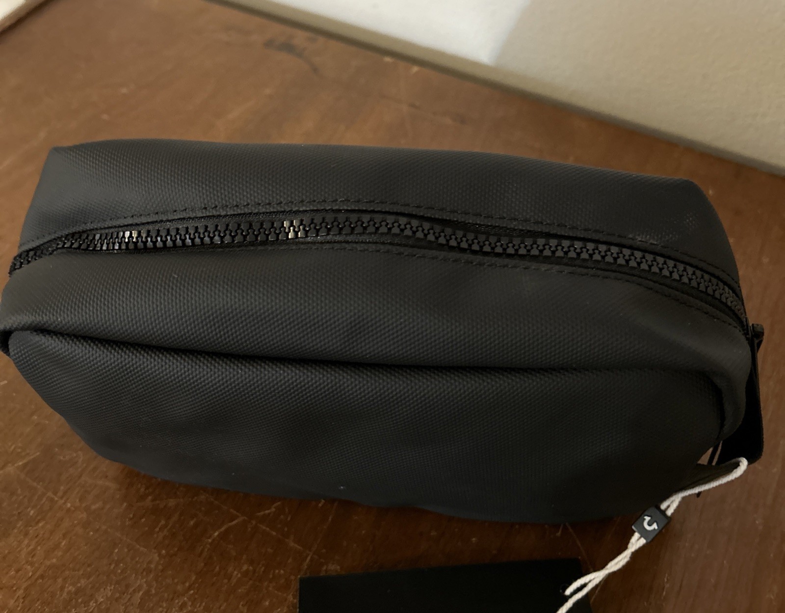 True Religion Men’s Toiletry Bag Black With Horseshoe Logo, 2 Travel Bottles NWT