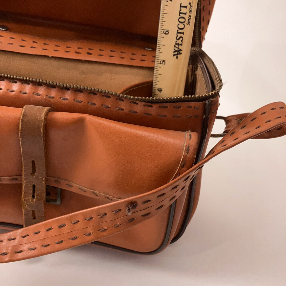 Vintage The Gadg-it Bag Rectangular Unique Zippered Small Shoulder Case