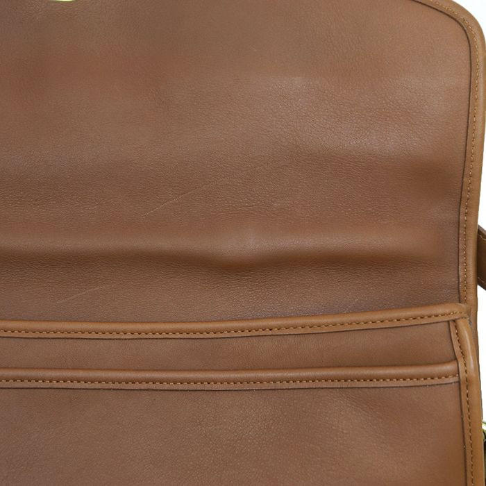 Vintage Coach 5265 Metropolitan Briefcase Brown Leather 2Way Business Bag