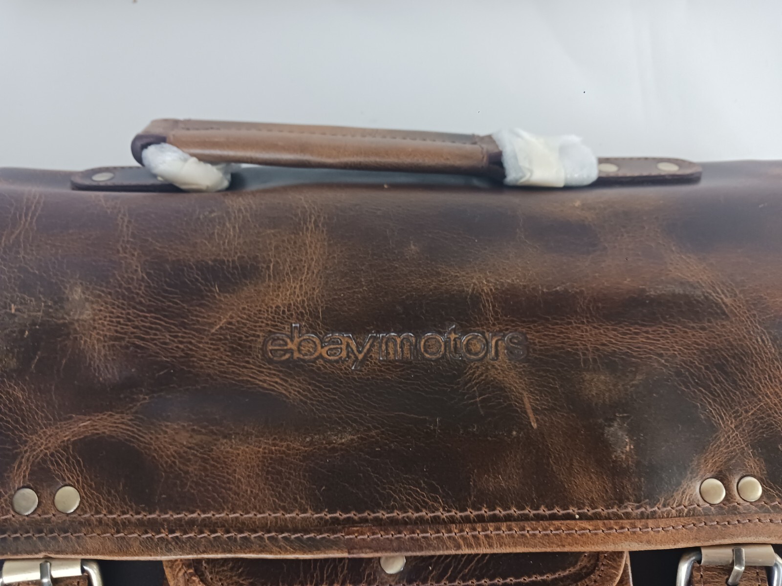 Kodiak Leather Satchel, Carrying Case, Buffalo Leather 15.5″ x 12.5 Ebay Motors