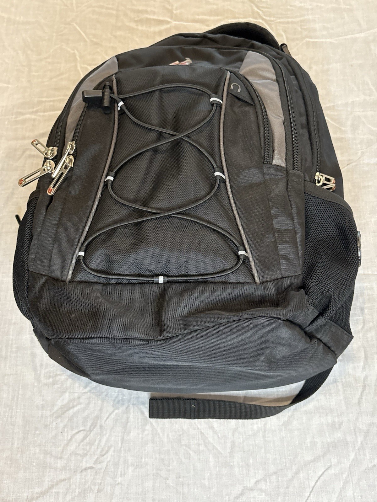 Swiss Gear Airflow Laptop Backpack Heavy Duty Travel Multi Pockets Pre-owned