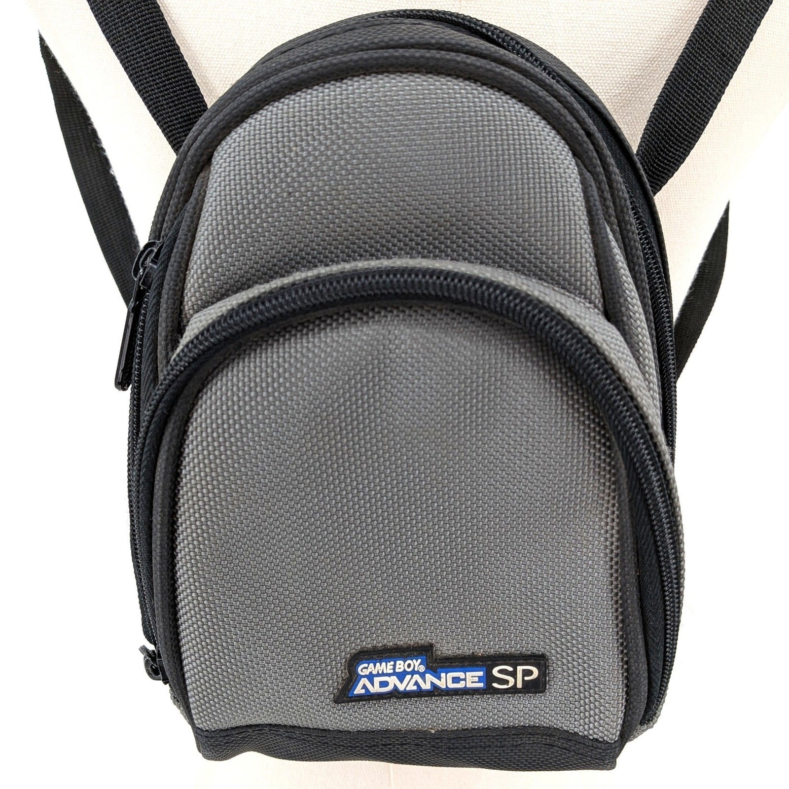 Game Boy Advance SP Mini Backpack Carrying Case 3 Pocket Pouch