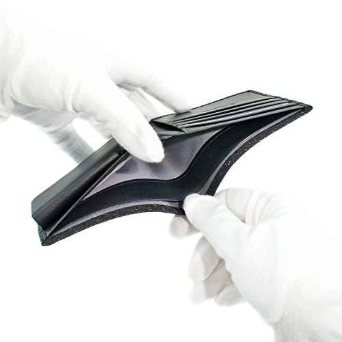 [Inden-ya] Inden Bi-fold Wallet Bill Compartment J with Coin Pocket Deerskin