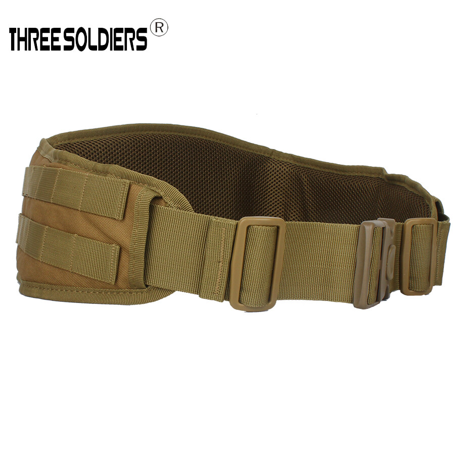 Army Tactical Molle Webbing Wide Waist Padded Belt Combat War Belt US Stock