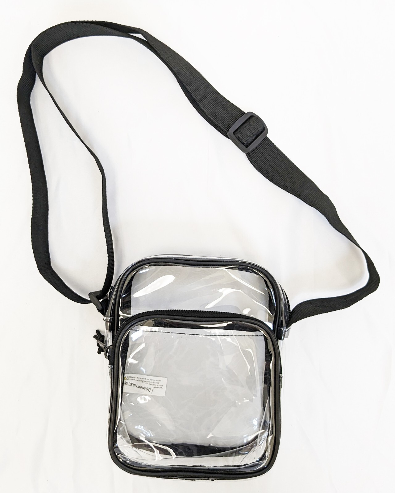 Clear Stadium Approved Sling Bag Transparent Purse Sporting Events Concerts