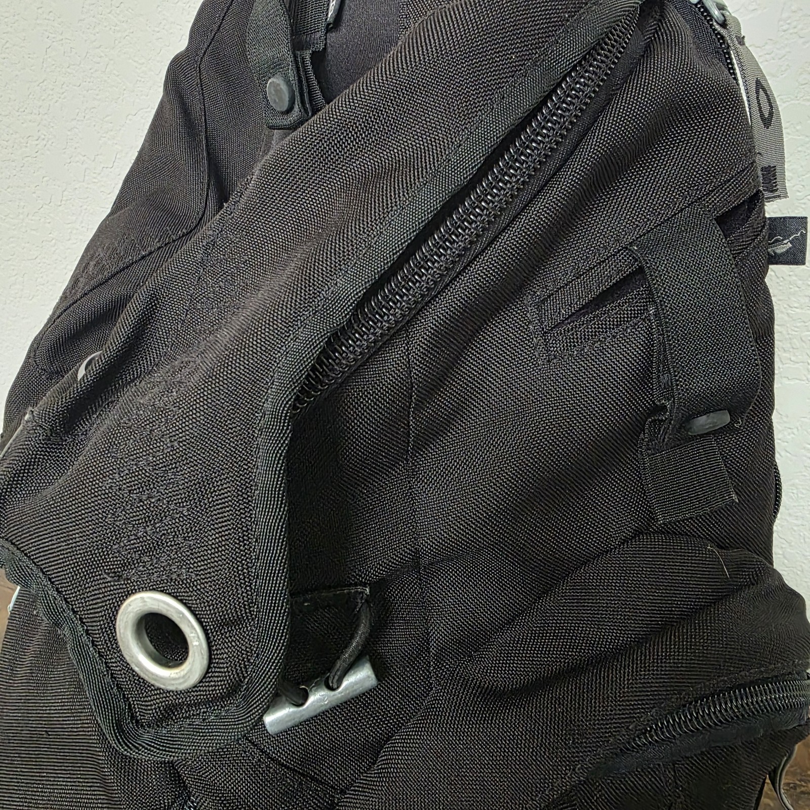 Vintage Oakley Panel Backpack Black Book of Eli Tactical Field Gear Bag Y2K Tech