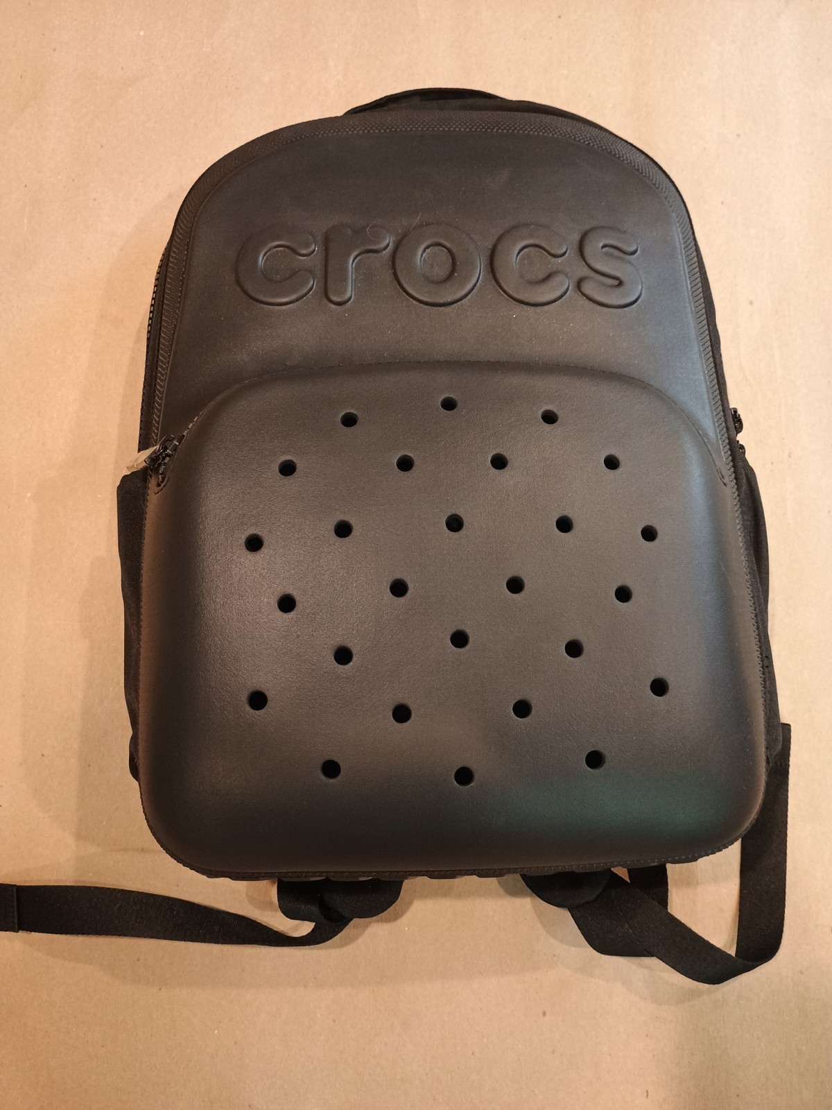 Crocs Classic Unisex Backpack – Black NWT – Holes For Jibbitz