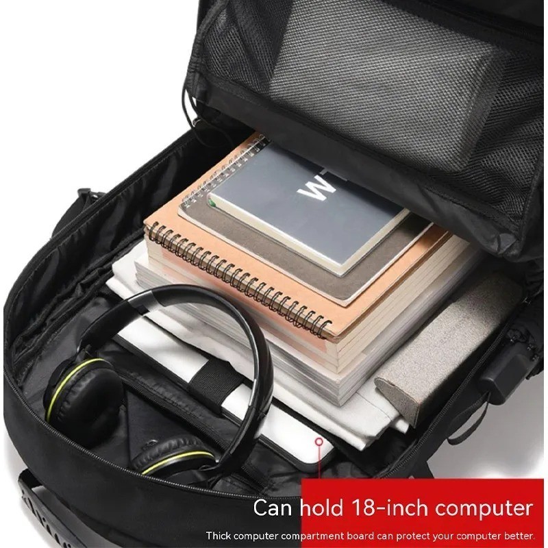 50L 80L Large Travel Backpack Men Separate Shoe Compartment Business Bag Outdoor