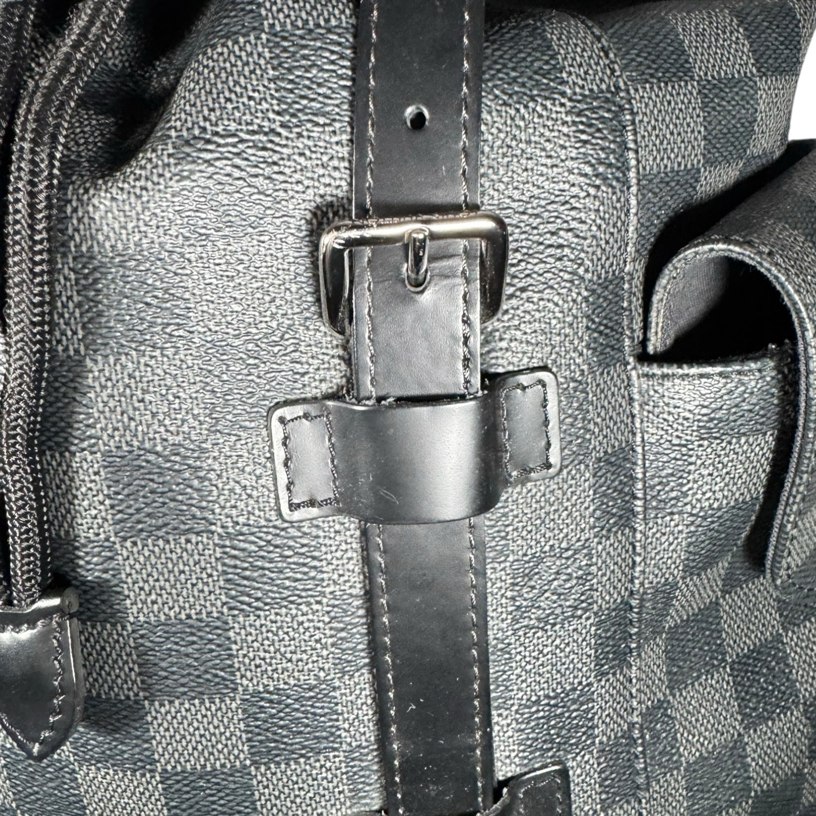 Louis Vuitton Christopher PM MM Damier Graphite Backpack N41379 Original Tags