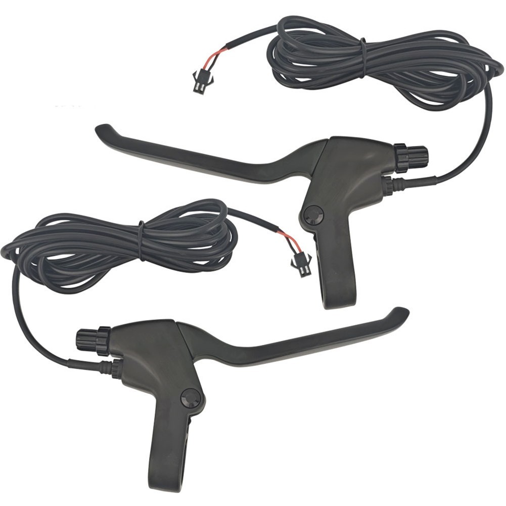 Aluminum Alloy Brake Handles for Electric Scooter 118mm Poweroff 2Pin 2Y