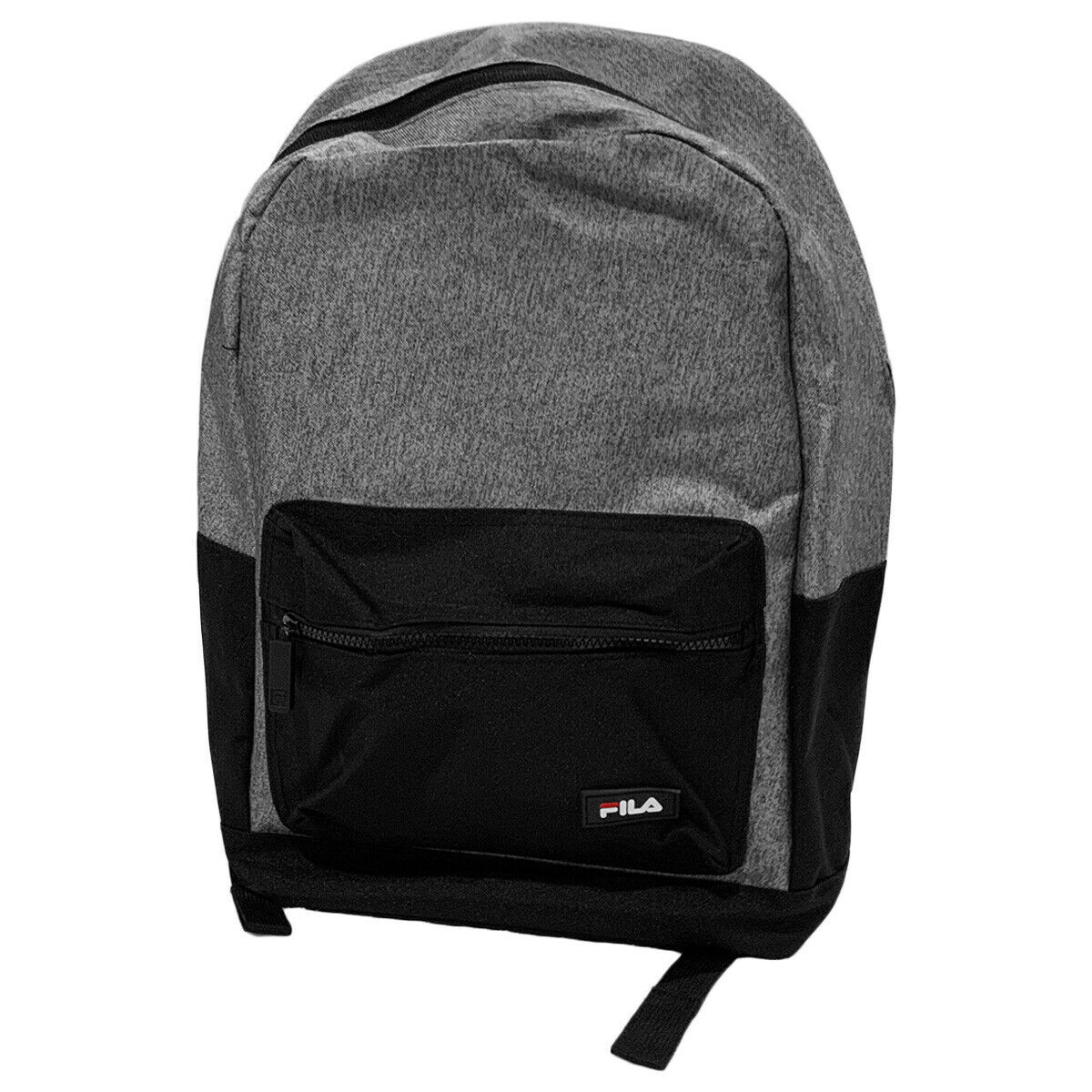 MSRP $69.99 NWT FILA SCHOOL SPORT MEN’S BLACK GRAY EVERDEEN POLYESTER BACKPACK