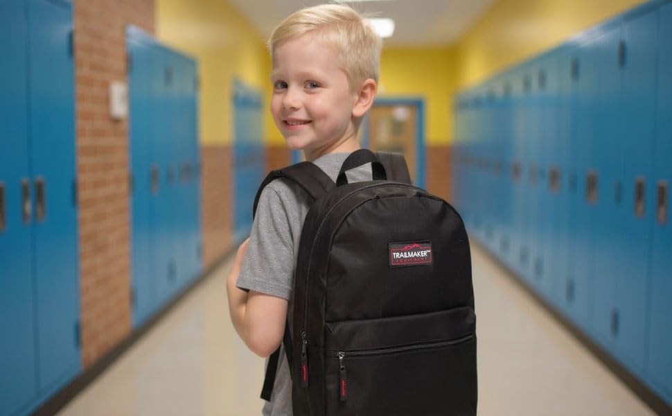 Classic 17 inch Backpacks with Adjustable Padded Straps | School Backpacks fo…