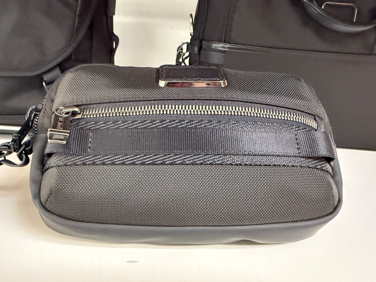 NEW Tumi ALPHA BRAVO RECRUIT 3-in-1 Ballistic Nylon Chest Pack Bag – BLACK