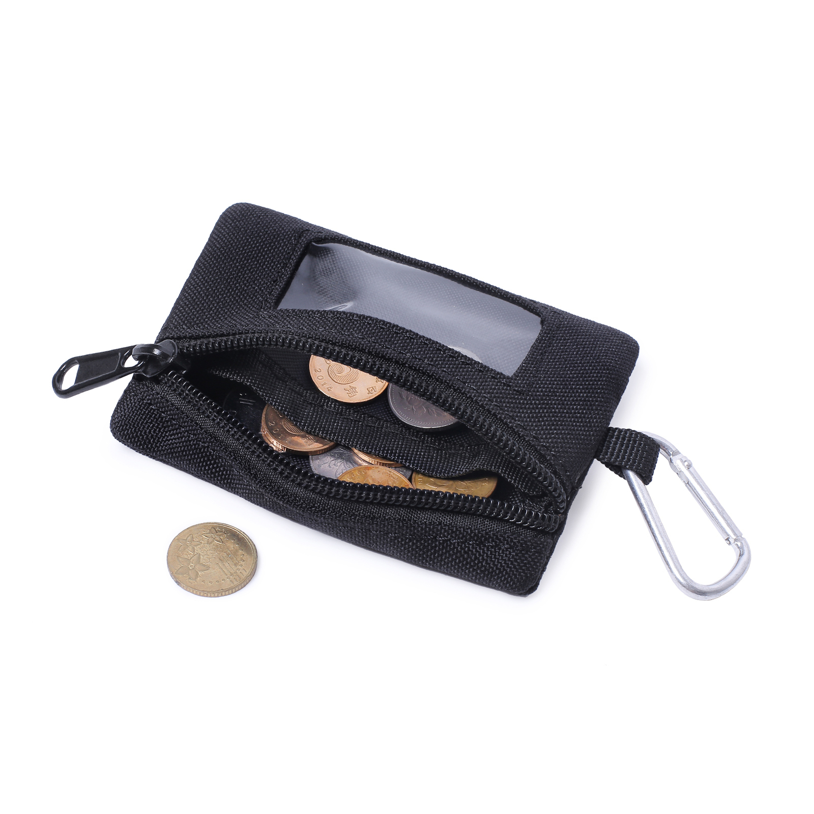 Tactical Military Mini Bag Earphone Key Coin Holder Waist Wallet Molle EDC Pouch