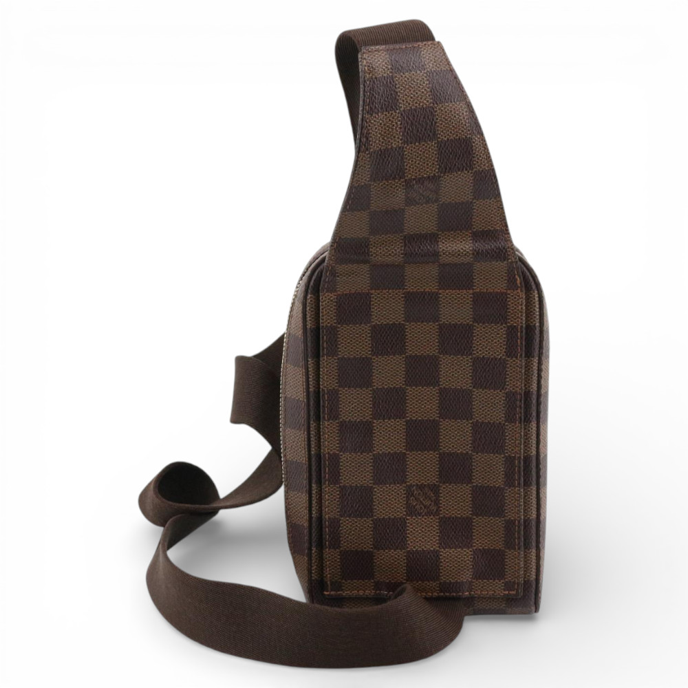 Louis Vuitton Damier Geronimos Body Bag N51994 Daily Essentials 4.7in x 7.5in