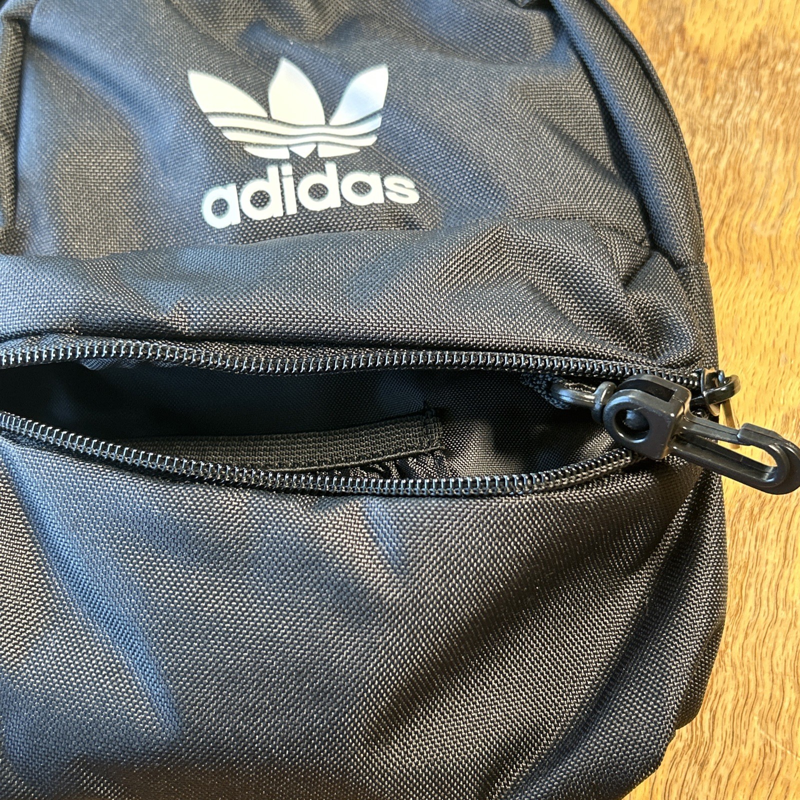 Adidas Trefoil 2.0 Mini Backpack Small Travel Bag Black White Unisex Adult Kids