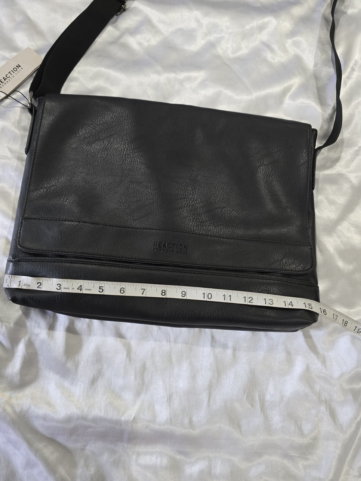 Kenneth Cole Reaction Black Crossbody Messenger