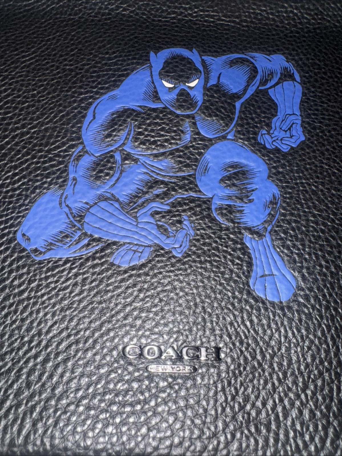 Coach Marvel Large Pouch with Black Panther Limited Edition