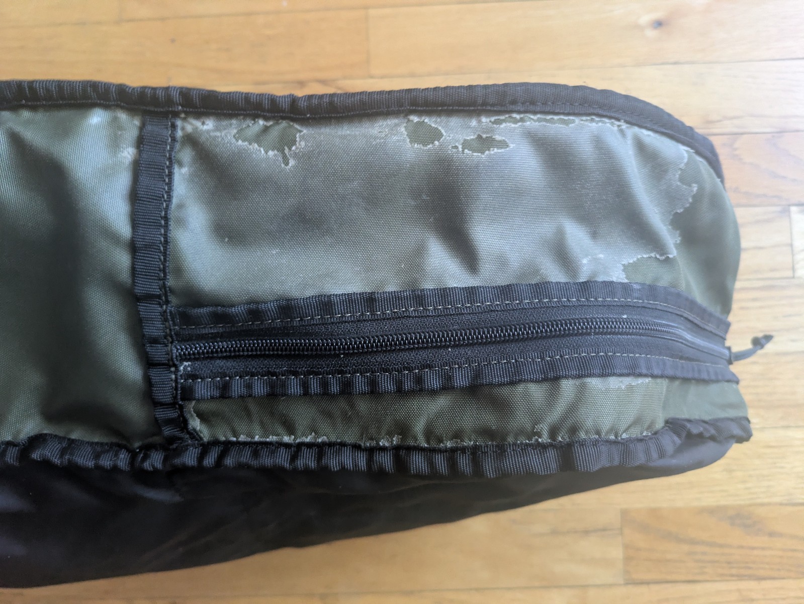 The Brown Buffalo Standard backpack green olive black, used see desc $189 retail